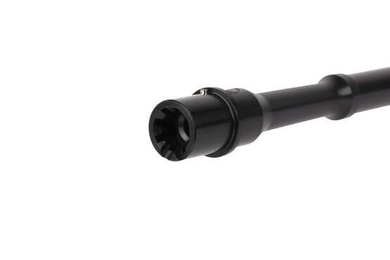 Faxon Firearms 7.6in AR-15 barrel is chambered for 5.56 NATO with standard M4 feed ramps